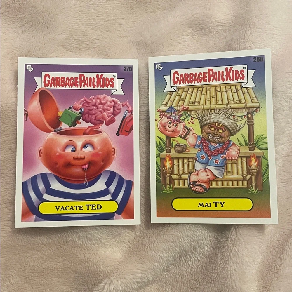 Garbage Pail Kids Trading Cards Collection